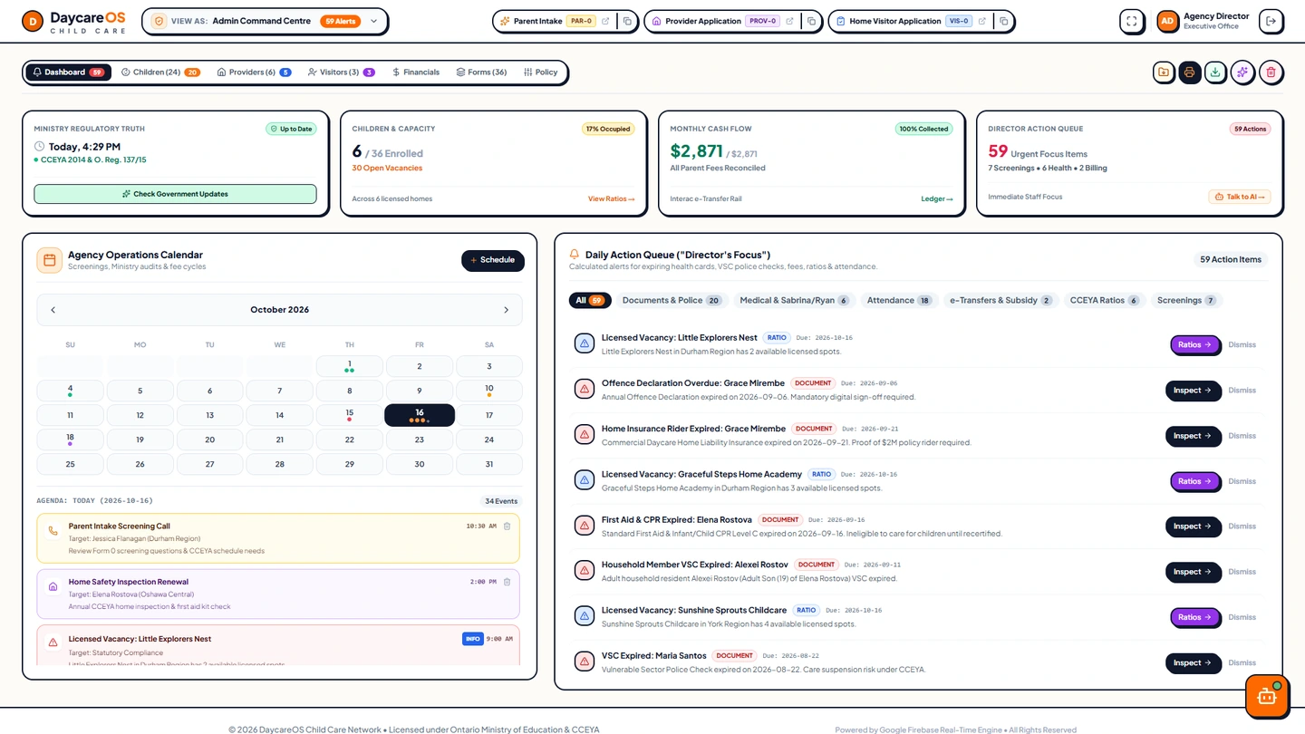 All Child Care Solutions Admissions Hub