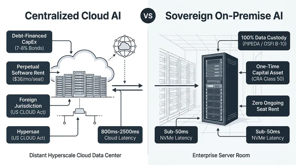 The Trillion-Dollar Data Center Mirage: Why Enterprise AI is Moving to the Sovereign Edge